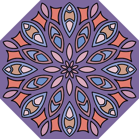 古典少数民族花纹底纹矢量