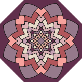 古典少数民族花纹底纹矢量