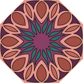 古典少数民族花纹底纹矢量