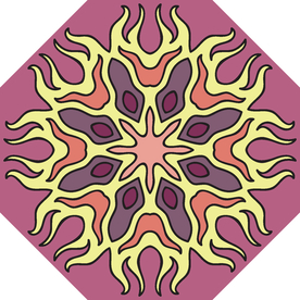 古典少数民族花纹底纹矢量