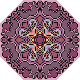 古典少数民族花纹底纹矢量