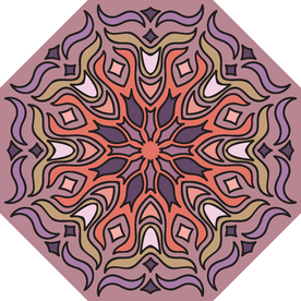 古典少数民族花纹底纹矢量