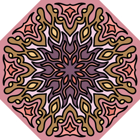 古典少数民族花纹底纹矢量