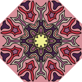 古典少数民族花纹底纹矢量