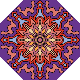 古典少数民族花纹底纹矢量