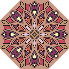 古典少数民族花纹底纹矢量