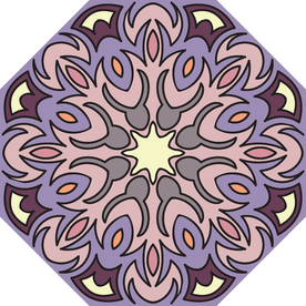 古典少数民族花纹底纹矢量