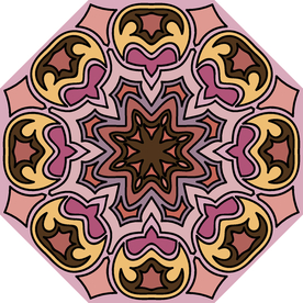 古典少数民族花纹底纹矢量