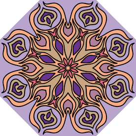 古典少数民族花纹底纹矢量