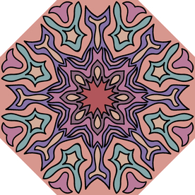 古典少数民族花纹底纹矢量