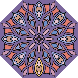 古典少数民族花纹底纹矢量