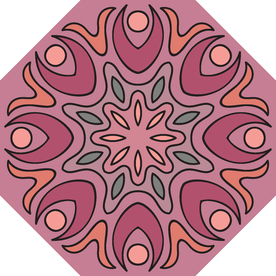 古典少数民族花纹底纹矢量