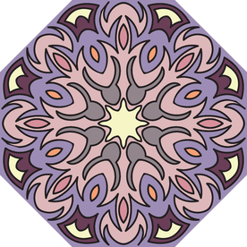 古典少数民族花纹底纹矢量