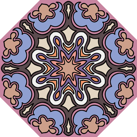 古典少数民族花纹底纹矢量