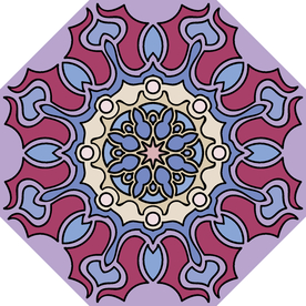 古典少数民族花纹底纹矢量