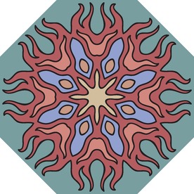 古典少数民族花纹底纹矢量