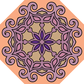 古典少数民族花纹底纹矢量