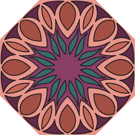 古典少数民族花纹底纹矢量