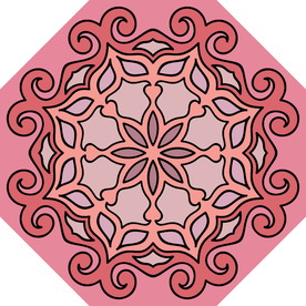 古典少数民族花纹底纹矢量