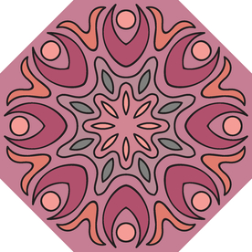 古典少数民族花纹底纹矢量