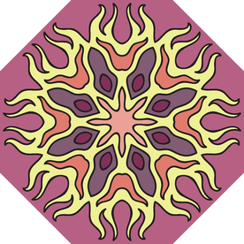 古典少数民族花纹底纹矢量