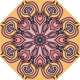 古典少数民族花纹底纹矢量