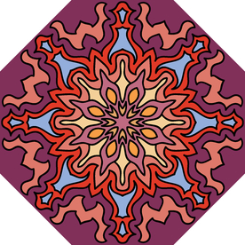 古典少数民族花纹底纹矢量