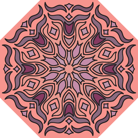 古典少数民族花纹底纹矢量