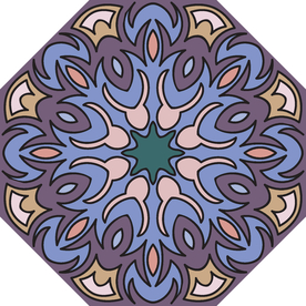 古典少数民族花纹底纹矢量