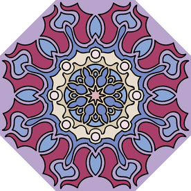 古典少数民族花纹底纹矢量