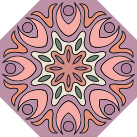 古典少数民族花纹底纹矢量