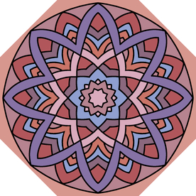 古典少数民族花纹底纹矢量