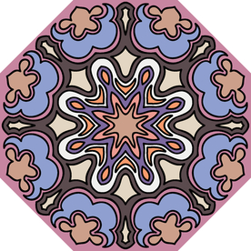 古典少数民族花纹底纹矢量