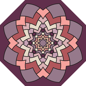 古典少数民族花纹底纹矢量