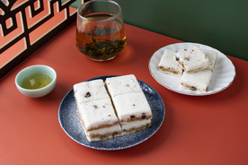 重阳糕美食点心背景海报素材