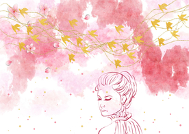 人物生活场景卡通插画