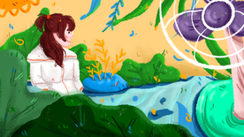 创意动漫卡通插画