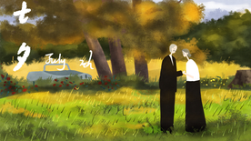 人物生活场景卡通插画