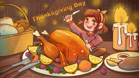 人物生活场景卡通插画