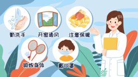 人物生活场景卡通插画