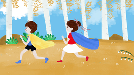 创意动漫卡通插画