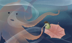 卡通创意配图插画