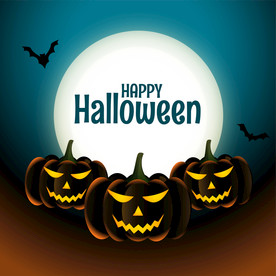 万圣节 鬼怪 蝙蝠