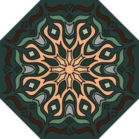 古典少数民族花纹底纹矢量