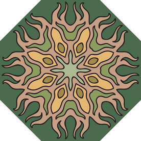 古典少数民族花纹底纹矢量