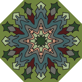 古典少数民族花纹底纹矢量