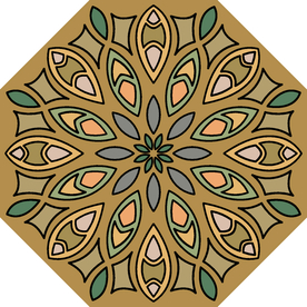 古典少数民族花纹底纹矢量