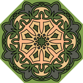 古典少数民族花纹底纹矢量