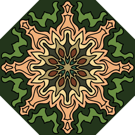 古典少数民族花纹底纹矢量