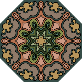 古典少数民族花纹底纹矢量